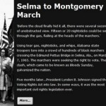 50年前：Selma到蒙哥马利和投票权