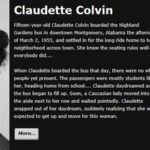 您应该知道的名字：Claudette Colvin